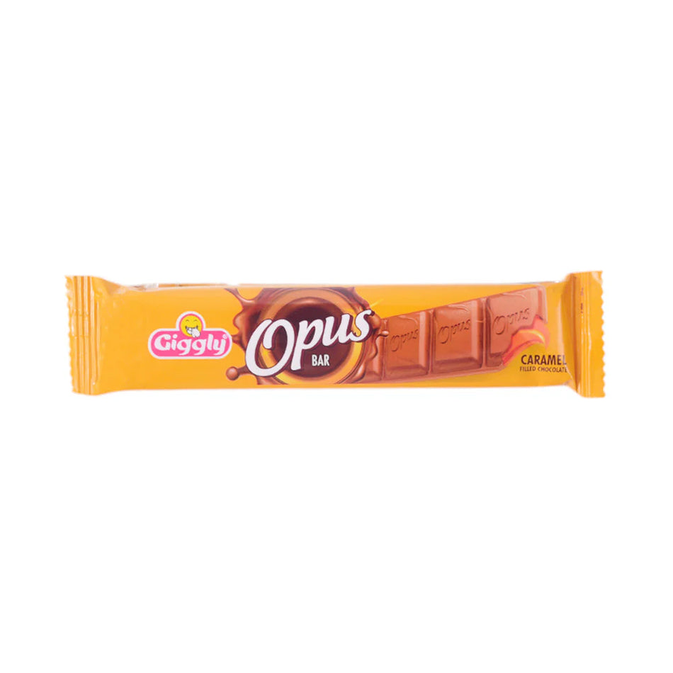 Giggly Opus Chocolate Bar Caramel Filling Wot 30g
