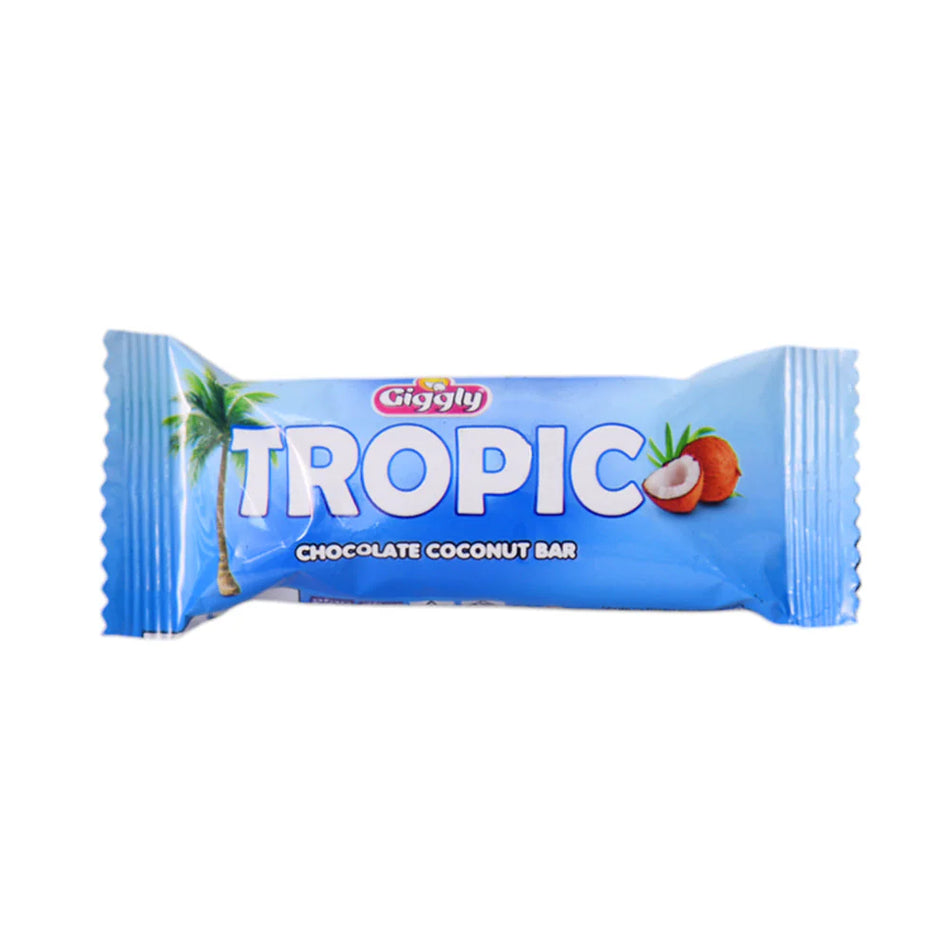 Giggly Tropic Chocolate Coconut Bar 22g