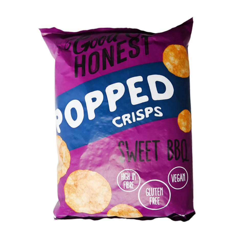 Good & Honest Popped Sweet BBQ Chips 75g