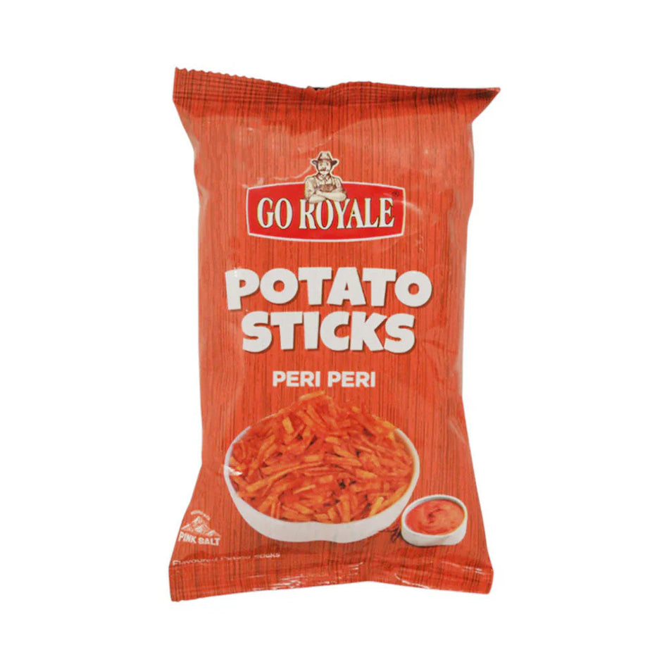 Go Royale Potato Sticks Peri Peri 28g