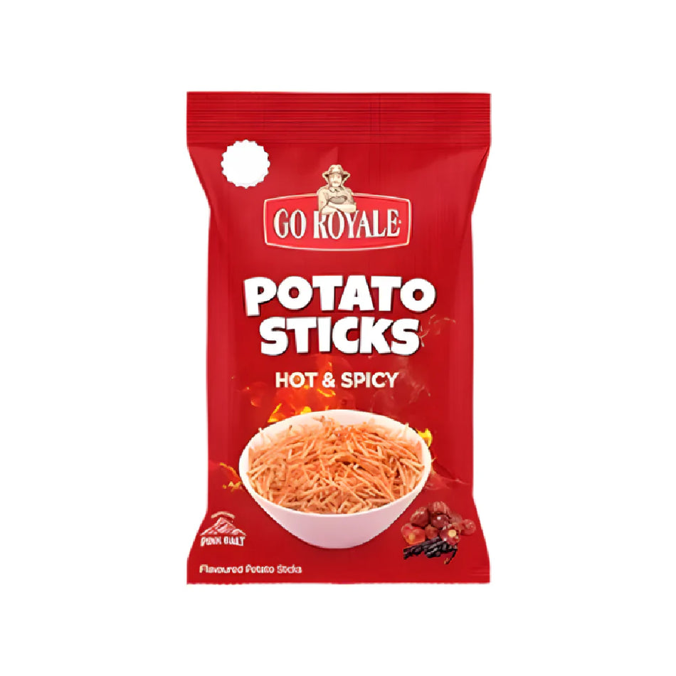Go Royale Spicy Potato Sticks 46g