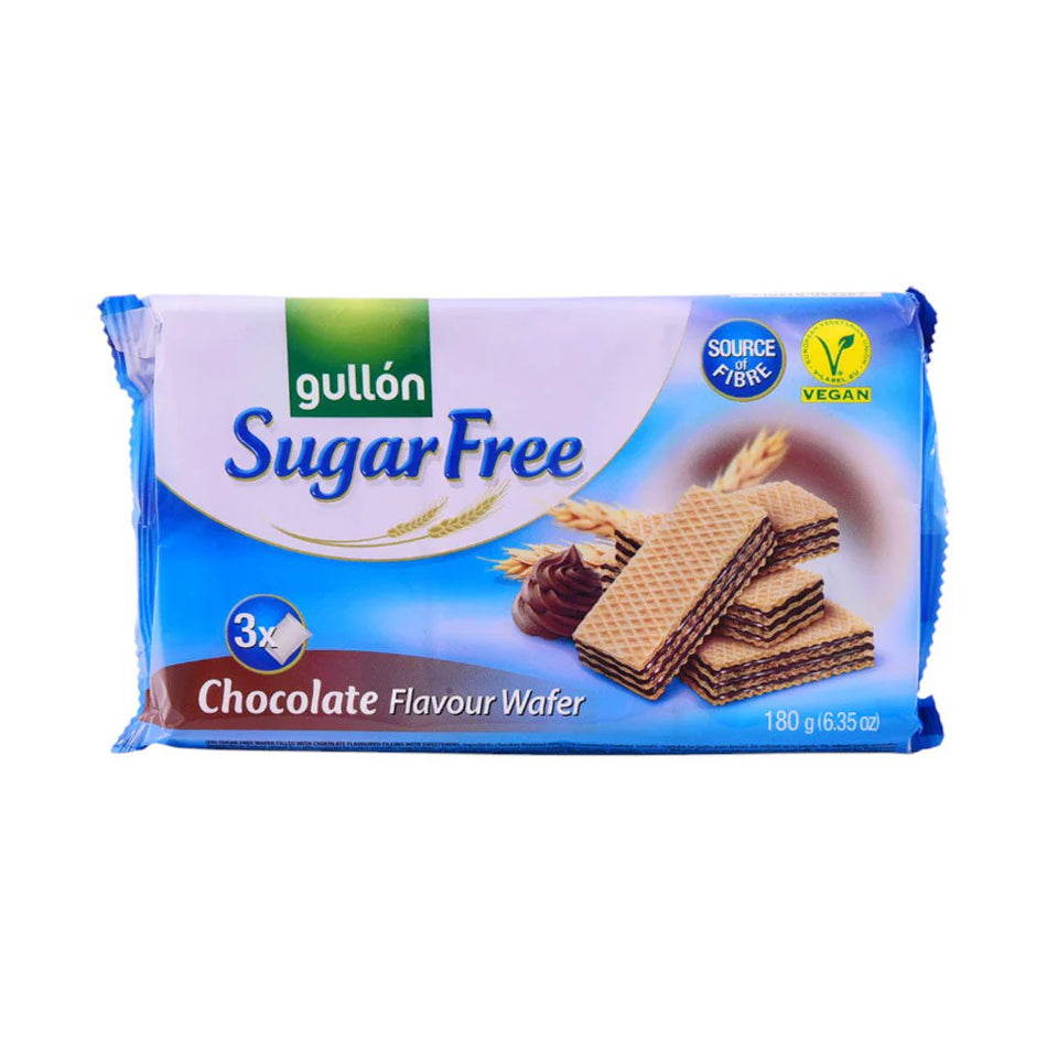 Gullon Wafer Chocolate Sugar Free 180g