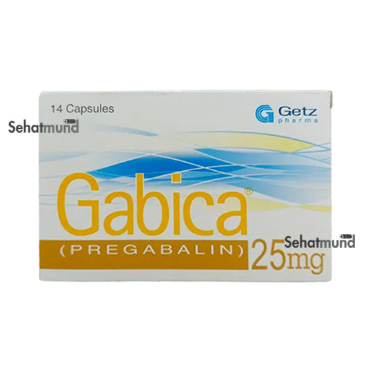 Gabica Capsules 25mg