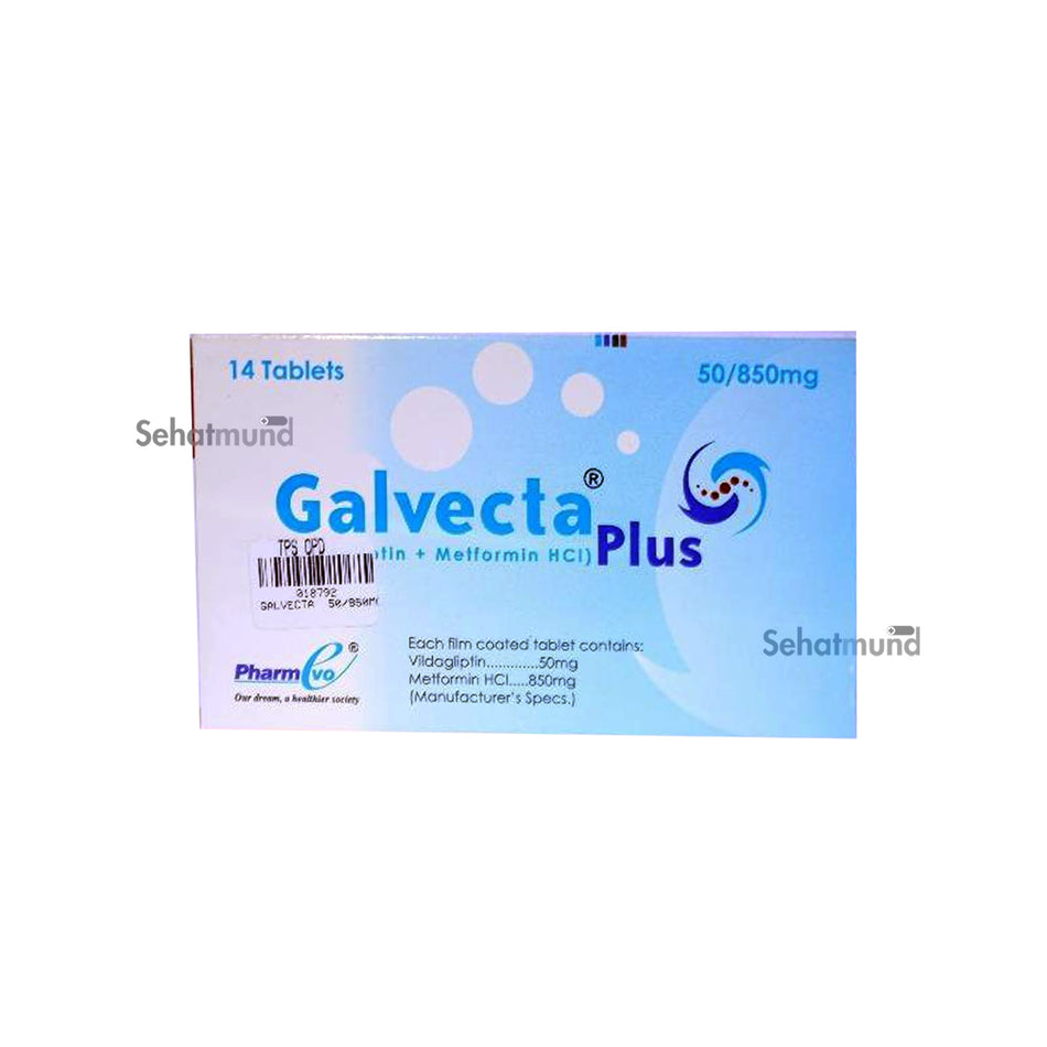 Galvecta Plus Tablets 50mg/850mg