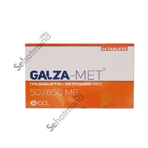 Galza-Met Tablets 50mg/850mg