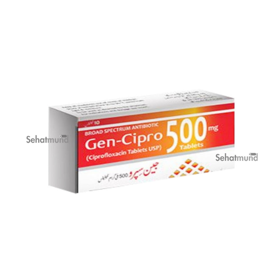 Gen-Cipro Tablets 500mg