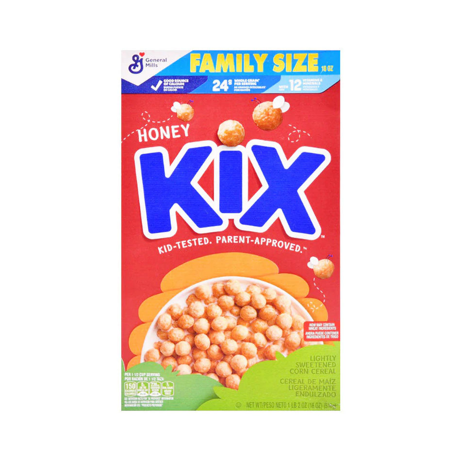 General Mills Cereal Kix Honey Family Size 510g