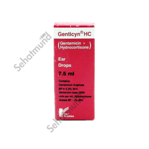 Genticyn HC Eye / Ear 1%/0.3% drops 7.5ml