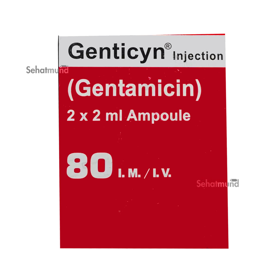 Genticyn Injection IM/IV 80mg 2ml