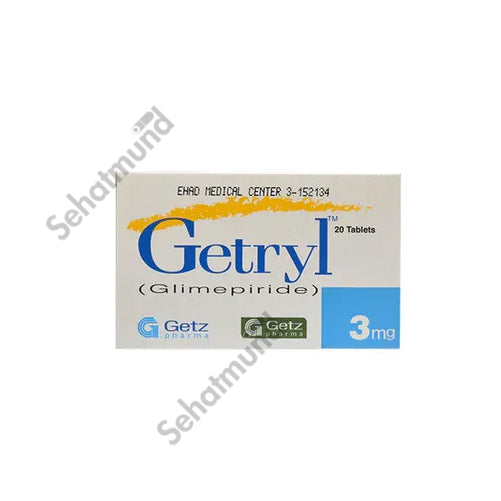 Getryl Tablets 3mg