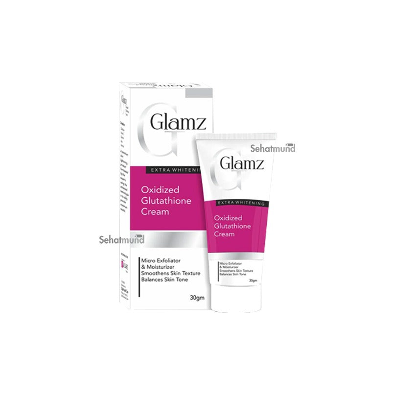 Glamz Extra Whitening Cream 30g – SehatMund Online Medicine