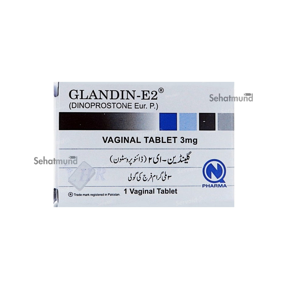 Glandin E-2 Vaginal Tablets 3mg