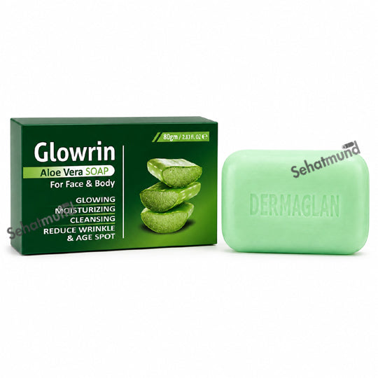 Glowrin Aloe Vera Soap 80g