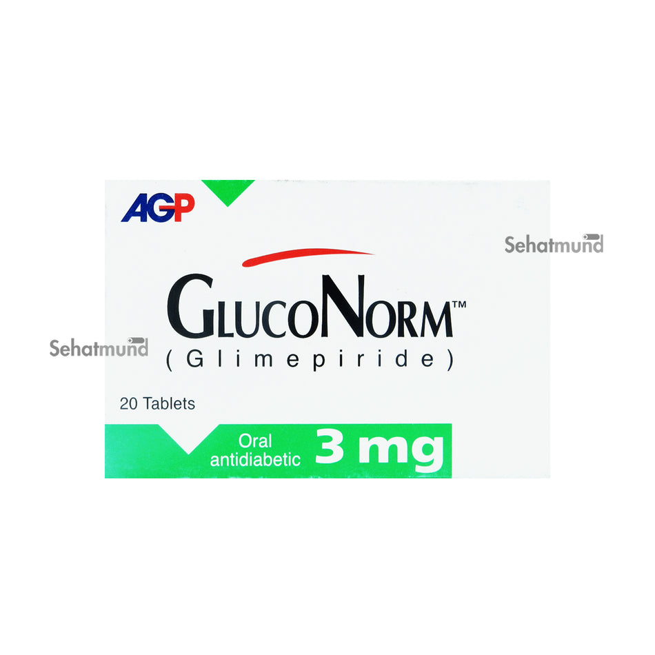 Gluconorm Tablets 3mg