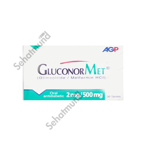 Gluconormet Tablets 2mg/500mg