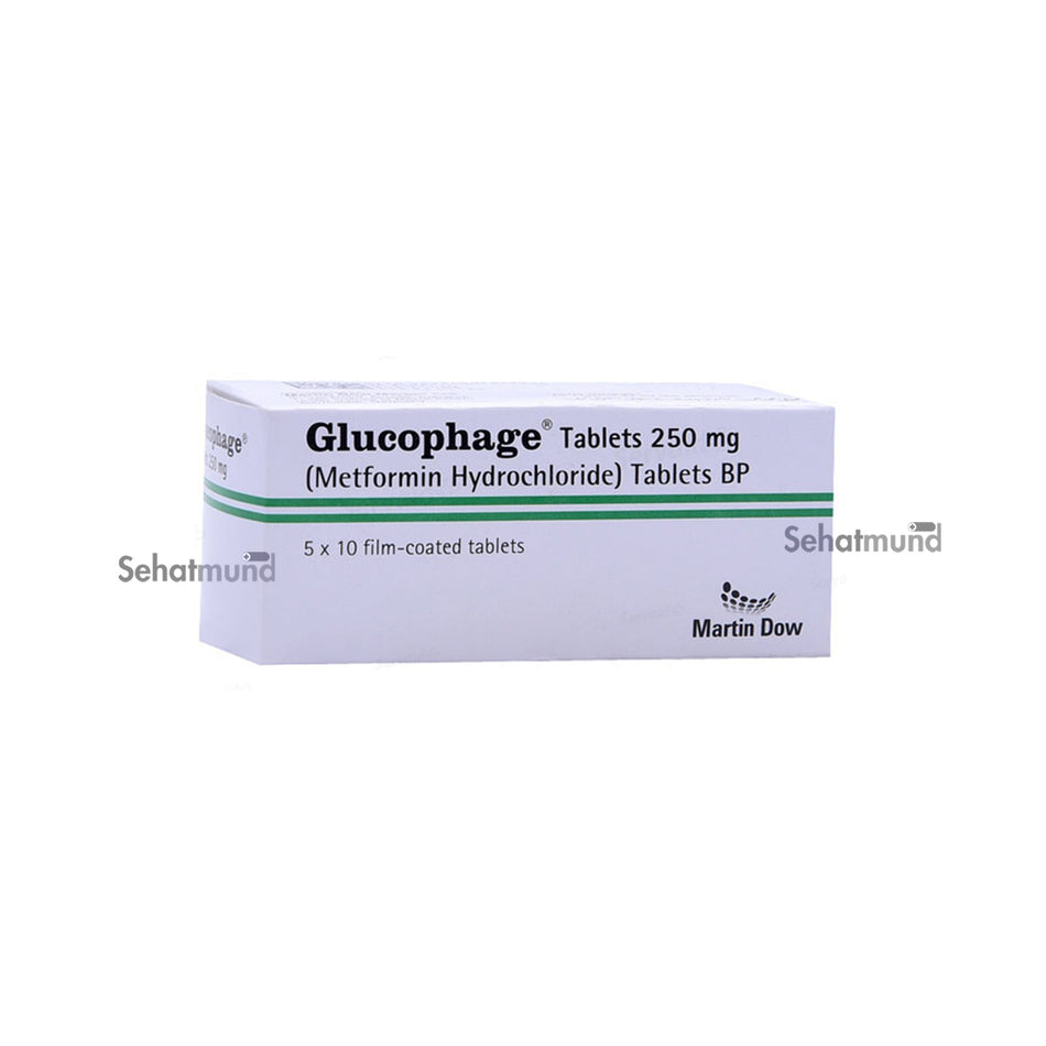 Glucophage Tablets 250mg