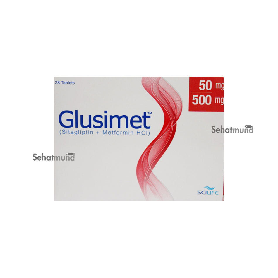 Glusimet Tablets 50/500mg