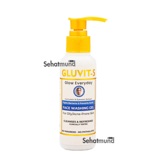 Gluvit S Anti Ance Face Wash Gel 100ml