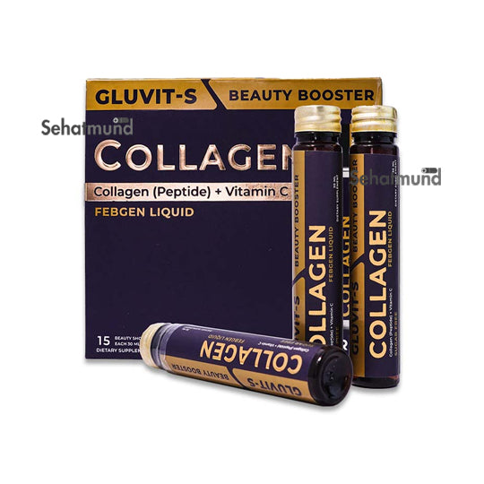 Gluvit-S Collagen Febgen Liquid Oral Shot 30ml