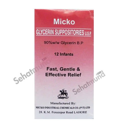 Glycerine Adult Suppositories