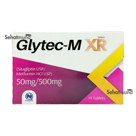 Glytec-M XR Tablets 50mg/500mg