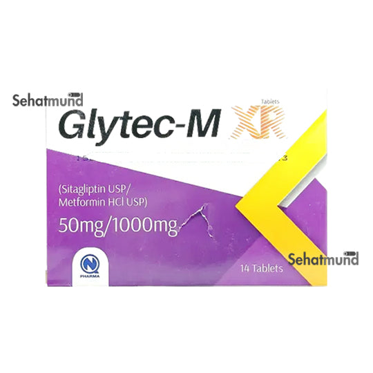 Glytec-M XR Tablets 50mg/1000mg