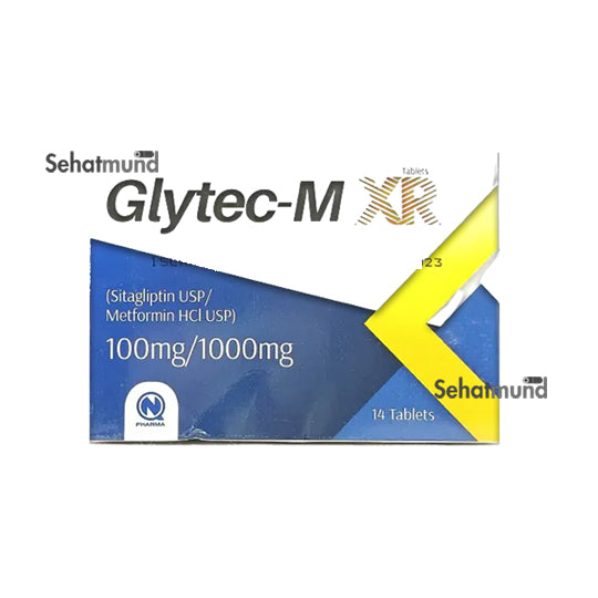 Glytec-M XR Tablets 100mg/1000mg