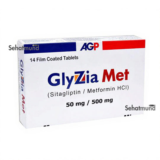 Glyzia Met Tablets 50mg/500mg