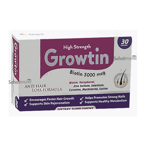 Growtin Biotin 5000mcg