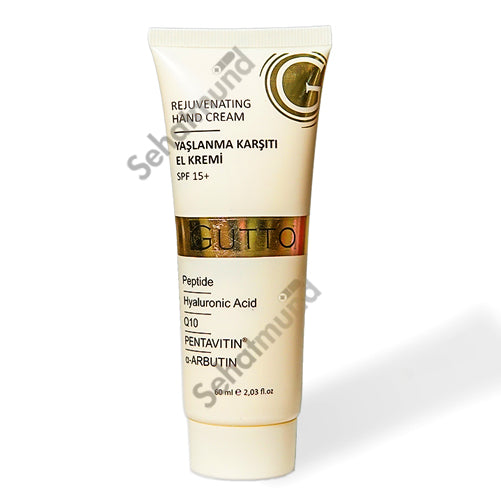 Gutto Rejuvenating Hand Cream 60ml SPF 15+ 60ml