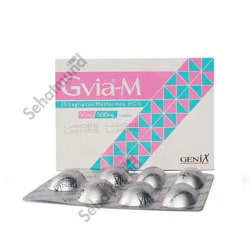 Gvia-M Tablets 50mg/500mg