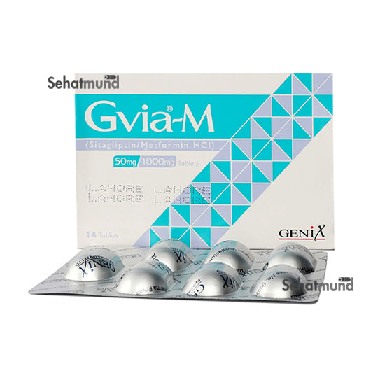 Gvia-M Tablets 50mg/1000mg