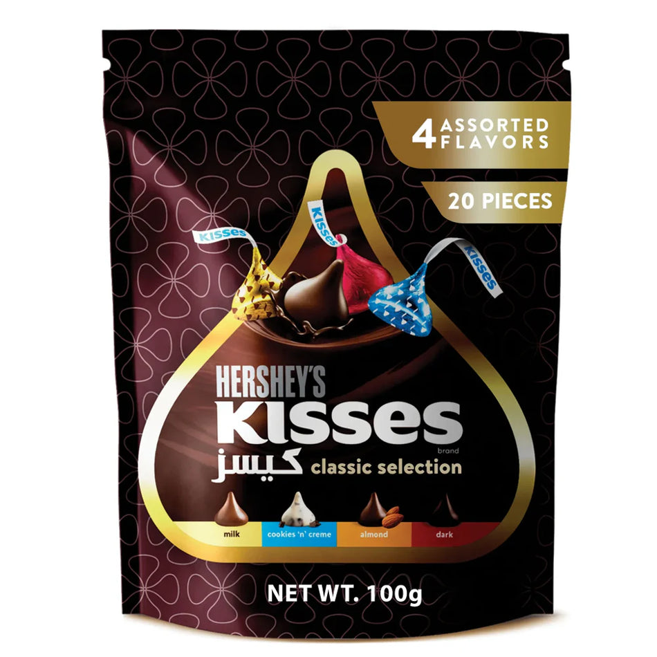Hersheys Kisses Chocolate Classic Selection 4 Flavor 100g