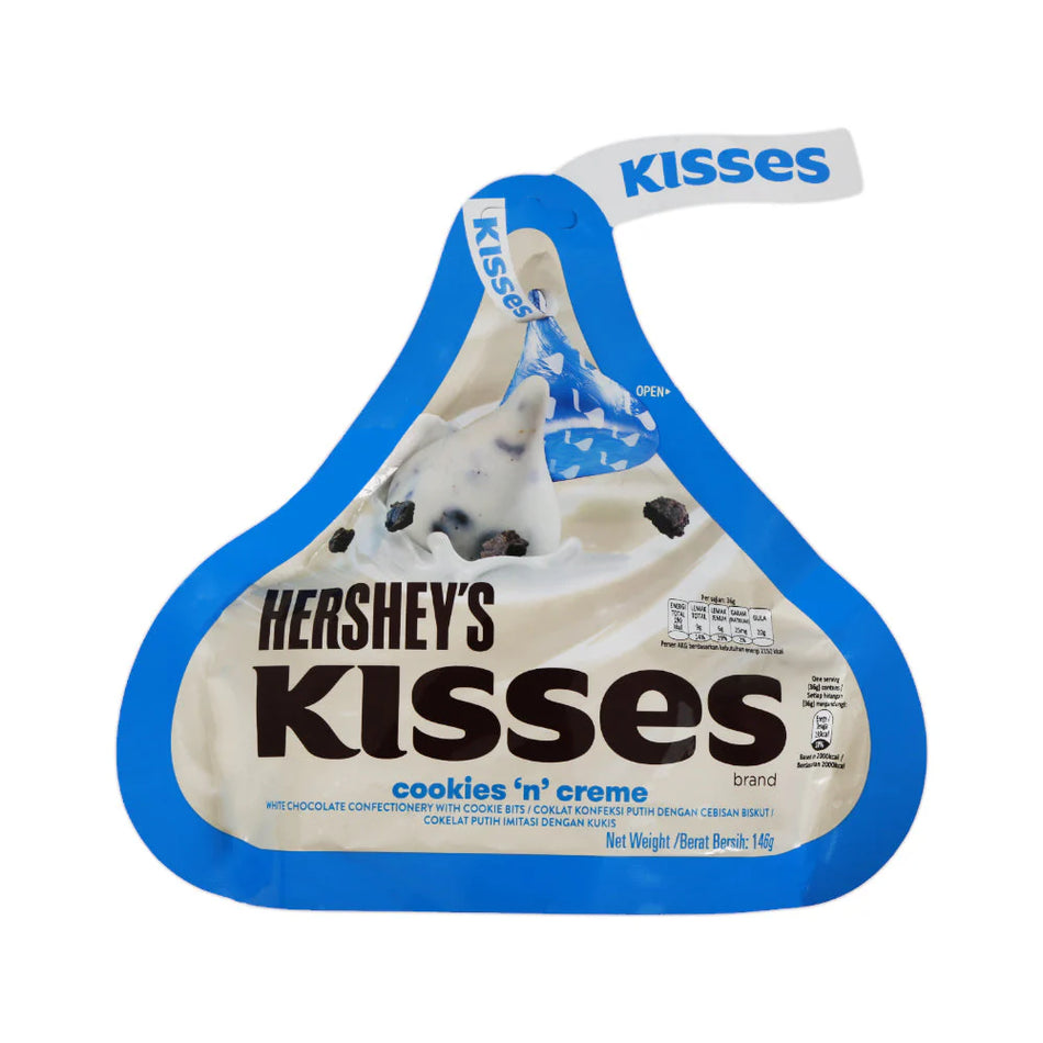 Hersheys Kisses Chocolate Cookies N Creme 146g