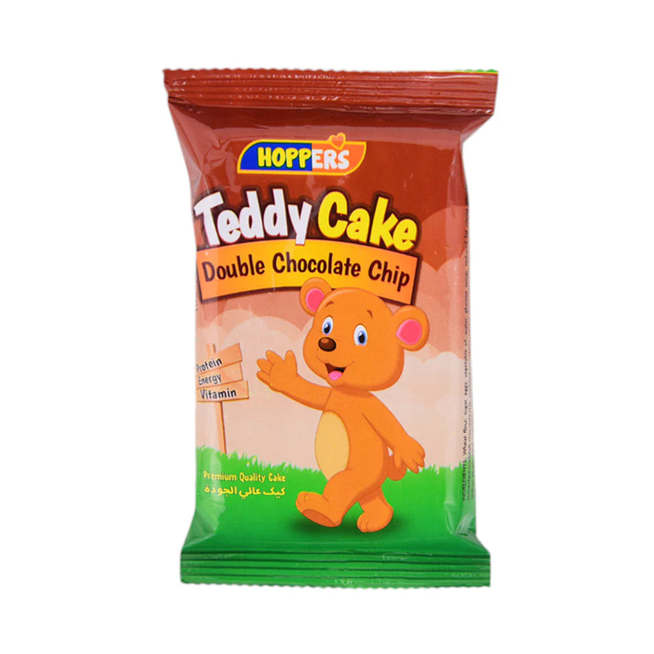 Hoppers Teddy Cake Double Chocolate Chip 25g