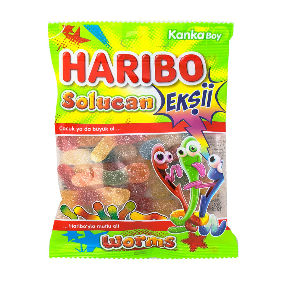 Haribo Jelly Fizz Warms 80g