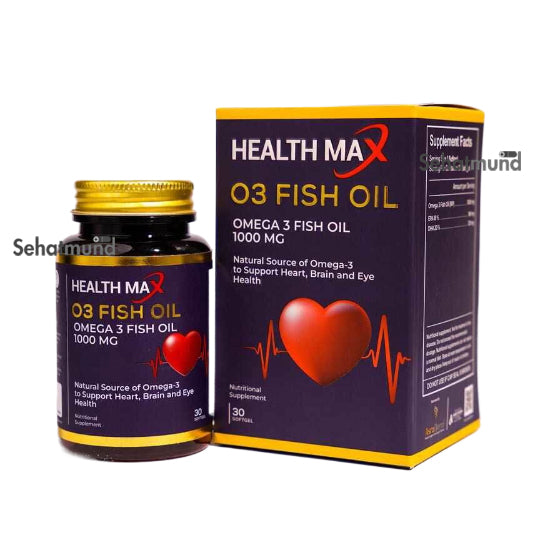 Health Max 03 Fish Oil Softgel Capsules