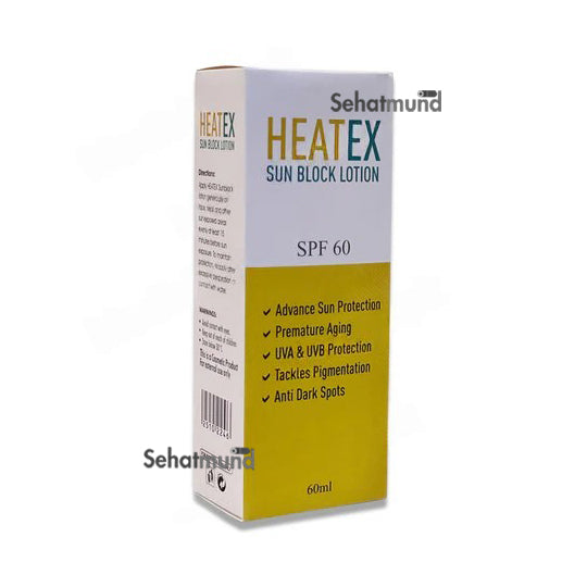 Heatex Sunblock Lotion SPF 60ml