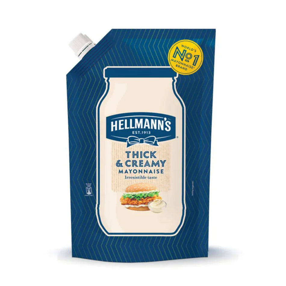 Hellman Real Mayo Thick & Cremy 475ml