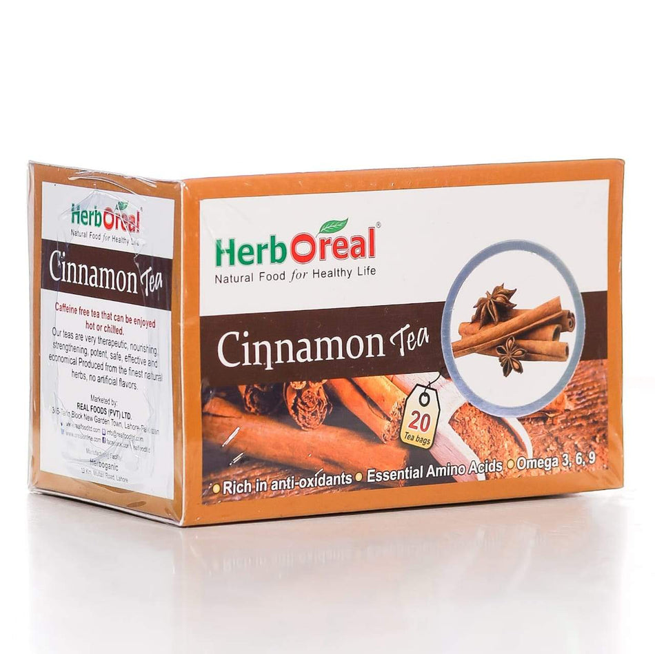 Herb Oreal Cinnamon Tea Bags 20 Pcs