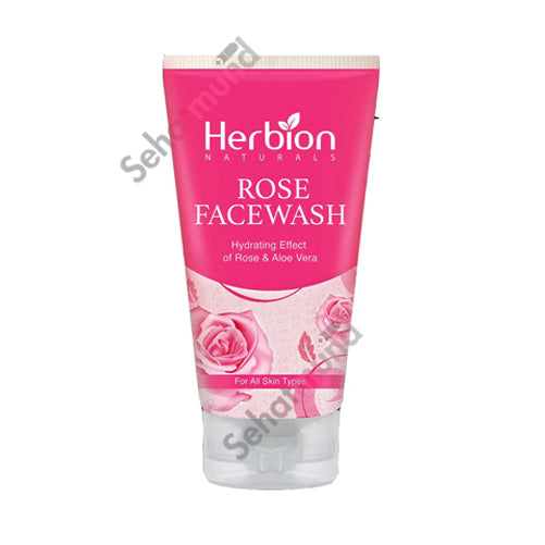 Herbion Rose Face Wash 100ml