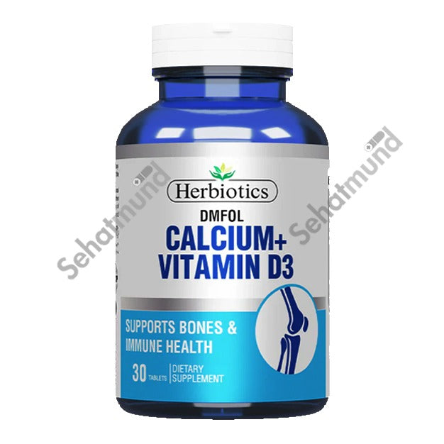 Herbiotics Calcium + Vitamin D3 Tablets