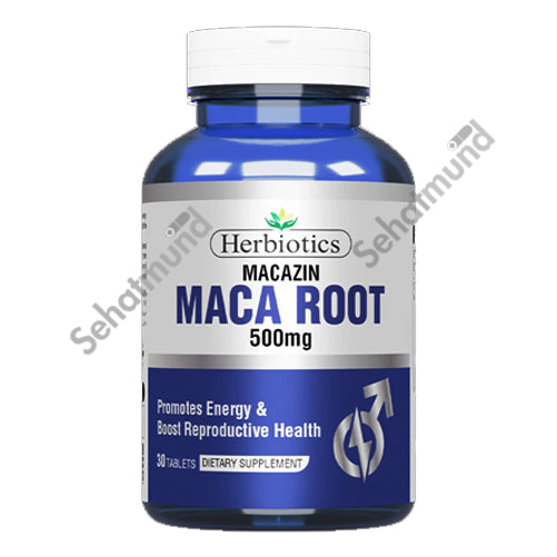 Herbiotics Macazin Maca Root Tablets 500mg