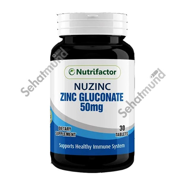 Herbiotics Zinc Gluconate Tablets 50mg