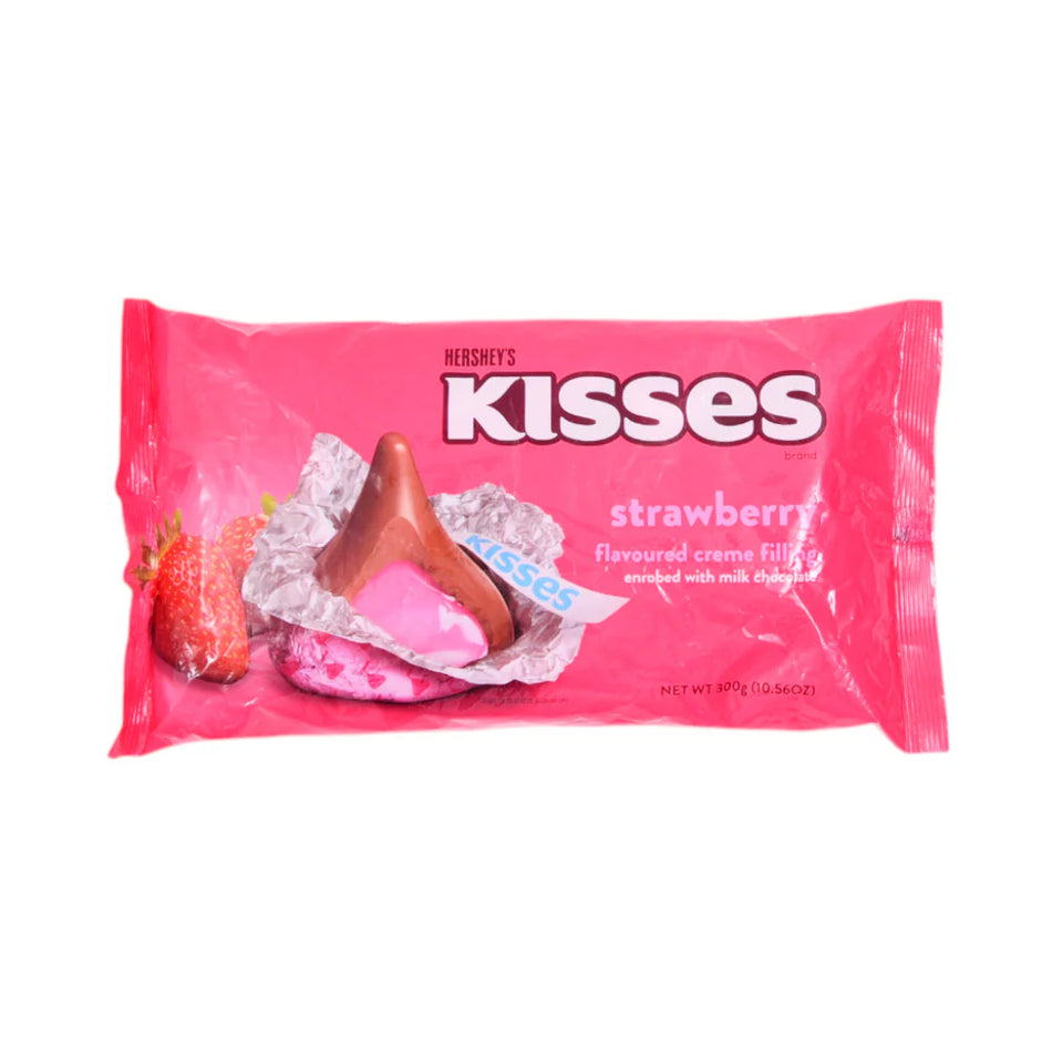 Hershey's Kisses Milk Chocolate Strawberry Pouch 300g