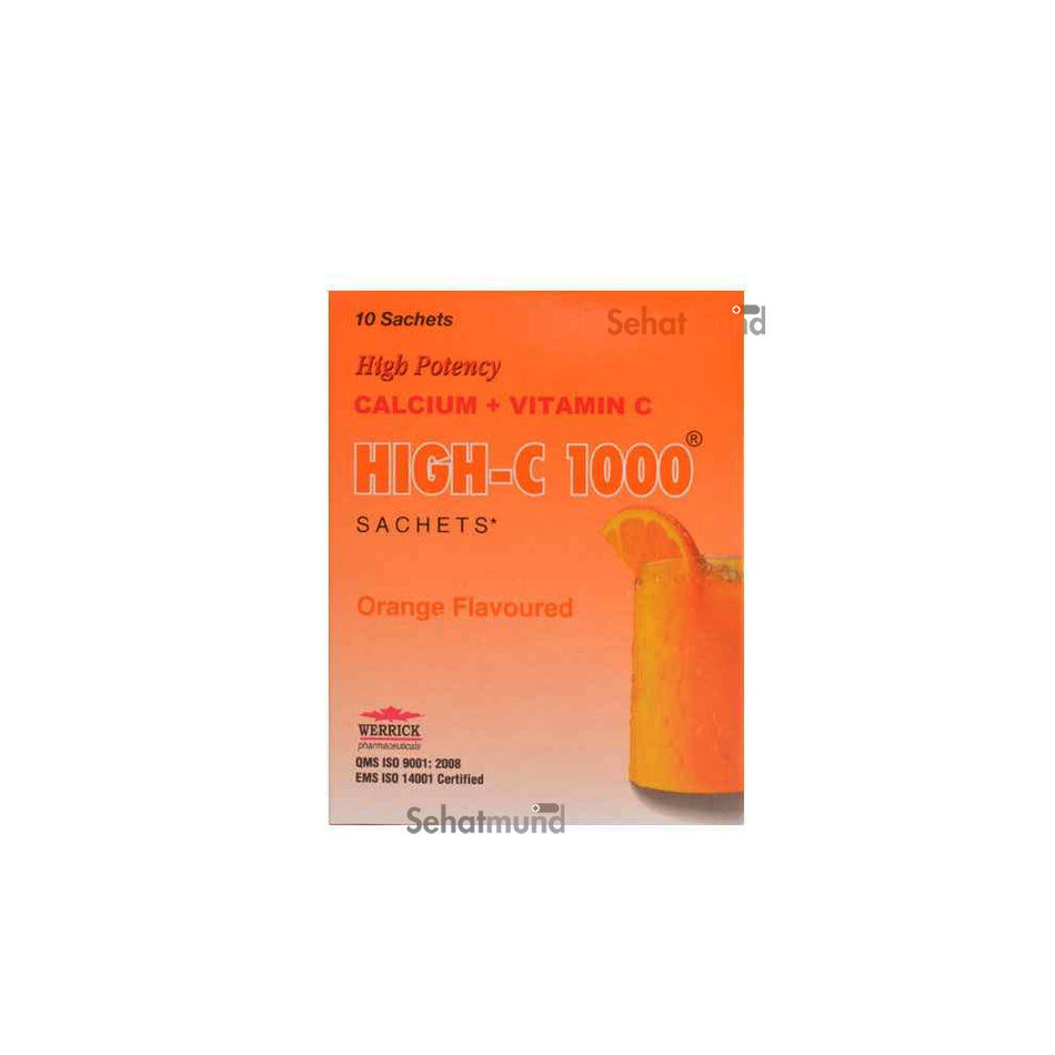 High-C 1000(Orange Flavor) Powder Sachets