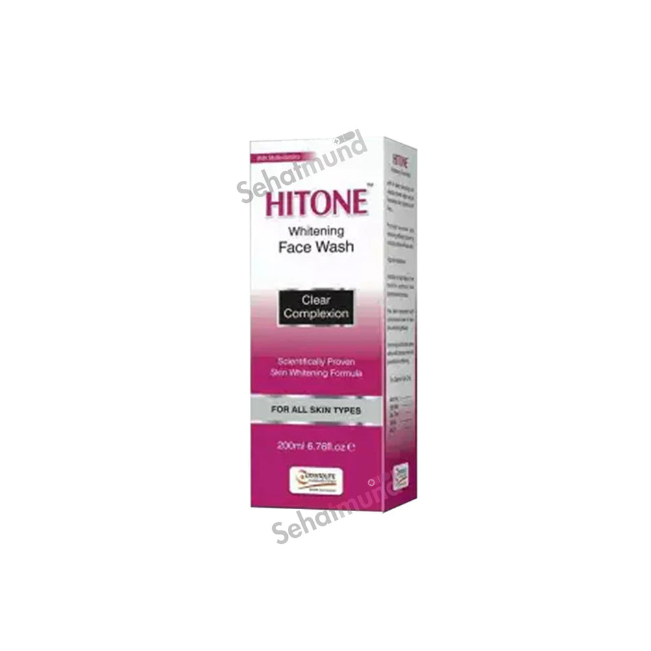 Hitone Whitening Face Wash 125ml