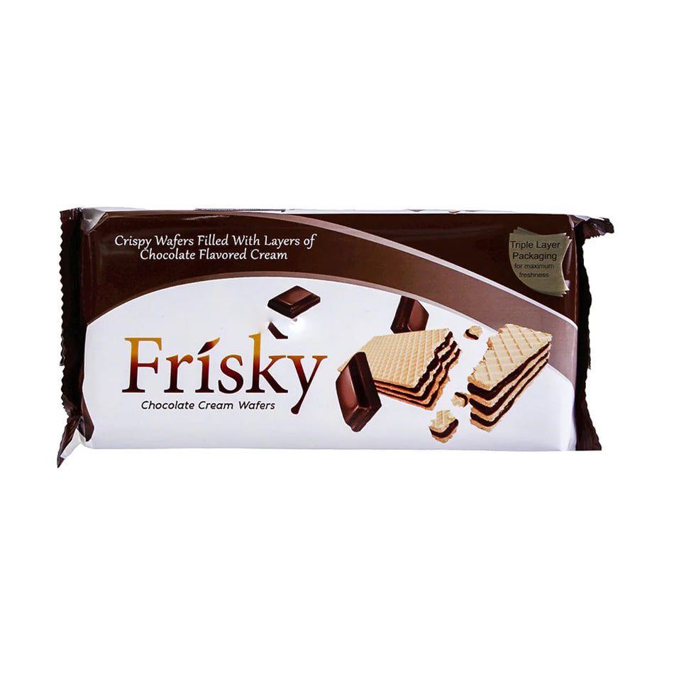 Innovative Frisky Chocolate Cream Wafers 75g