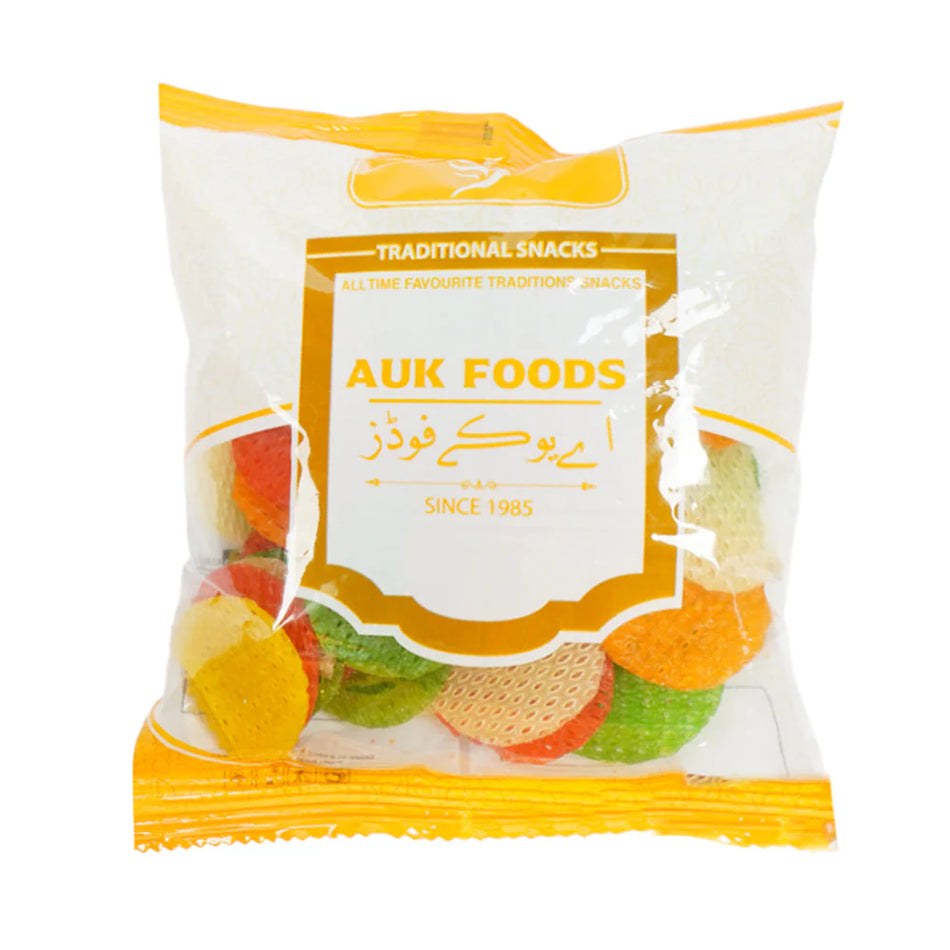 Italian Snacks Colored Circle Cut 100g