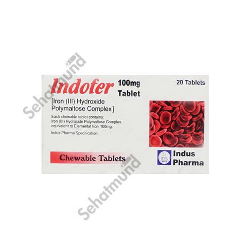 Indofer Tablets 100mg – SehatMund Online Medicine